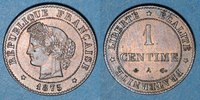 MONNAIES MODERNES FRANCAISES 1 centime 3e république (1870-1940). Cérès -