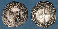 LORRAINE Sol Duché de Lorraine. Charles III (1545-1608). Sol ou carolus. Nancy . Inédit! -