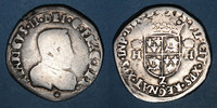 MONNAIES ROYALES Teston Charles IX (1560-1574). Monnayage au nom de Henri II. du Dauphiné Grenoble (Z pointé) -