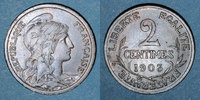 MONNAIES MODERNES FRANCAISES 2 centimes 3e république (1870-1940). Dupuis, -