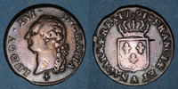 MONNAIES ROYALES Sol Louis XVI (1774-1793). Sol Héron. 1er semestre -