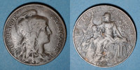 MONNAIES MODERNES FRANCAISES 10 centimes 3e république (1870-1940). Dupuis, -