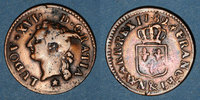 MONNAIES ROYALES Liard Louis XVI (1774-1793). &. Aix. Etoile -