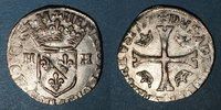 AUTRES MONNAIES PROVINCIALES Douzain Principauté de Dombes. Henri II de Montpensier (1592-1608). -