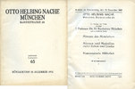 LIVRES DE NUMISMATIQUE Helbing O., Munich. Auktions Katalog n° 65 du -