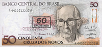 AUTRES BILLETS ETRANGERS 50 cruzeiros Brésil. -