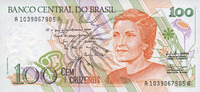 AUTRES BILLETS ETRANGERS 100 cruzeiros Brésil. -