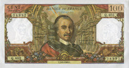 BILLETS DE LA BANQUE DE FRANCE 100 francs Banque de France. Billet. Corneille, -