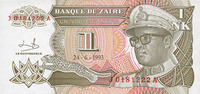 AUTRES BILLETS ETRANGERS Zaïre. 1 nouveau likuta -