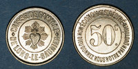 MONNAIES DE NECESSITE FRANCAISES 50 centimes Lons-le-Saunier (39). Caisse de Famille. Economat Saint-Désiré. -