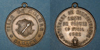 ALSACE Alsace. Colmar. Cavalcade de bienfaisance. Médaille laiton. 29,5 mm, avec illet -