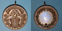 ALSACE Alsace. Barr. Olympia Barr. Médaille cuivre. 33,56 mm, avec son illet -