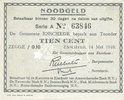 AUTRES BILLETS ETRANGERS 10 cent Pays Bas. Gemeente Enschede. -