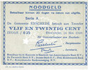 AUTRES BILLETS ETRANGERS 25 cent Pays Bas. Gemeente Enschede. -