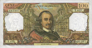 BILLETS DE LA BANQUE DE FRANCE 100 francs Banque de France. Billet. Corneille, -