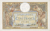 BILLETS DE LA BANQUE DE FRANCE 100 francs Banque de France. Billet. Merson 21.7.1932, grands cartouches -