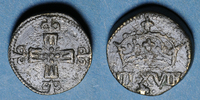 POIDS huitième d'écu Henri III à Louis XIV (1643-1715). Poids monétaire du -