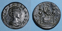 MONNAIES PROVINCIALES ROMAINES Bronze Julia Domna, épouse de Septime Sévère ( 217). . Tavium -