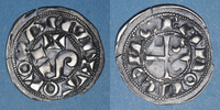 AUTRES MONNAIES PROVINCIALES Denier Languedoc. Comté de Toulouse. Raymond V, VI ou VII (1148-1249). -