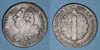MONNAIES MODERNES FRANCAISES 6 deniers Constitution (1791-1792). Strasbourg. Type FRANCAIS -