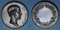 MEDAILLES bronze Henri d'Artois, comte de Chambord, dit Henri V. Médaille . -