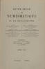 LIVRES DE NUMISMATIQUE Revue Belge de Numismatique. -