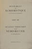 LIVRES DE NUMISMATIQUE Revue Belge de Numismatique. -