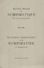 LIVRES DE NUMISMATIQUE Revue Belge de Numismatique. -