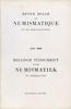 LIVRES DE NUMISMATIQUE Revue Belge de Numismatique. -