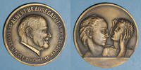 MEDAILLES bronze Dr Albert Beauregardt. Ecole dentaire de Paris. Médaille -