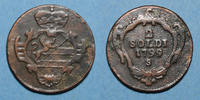 EUROPE 2 soldi Italie. Gorize. François II d'Autriche (1792-1804). Schmöllnitz -