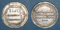 ISLAM 175H Perse. Abbassides. Harun al-Rashid (170-193H). Dirham al-Muhammadiya R ! TTB+