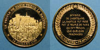 MEDAILLES Prise de la Bastille. Médaille vermeil. Frappe moderne ! -