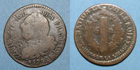 MONNAIES MODERNES FRANCAISES 6 deniers Constitution (1791-1792). Strasbourg. Type FRANCAIS. Cuivre -