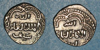 ISLAM 1/2 dirham Syrie. Ayyoubides. al-'Adil . (Damas) -