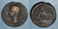 MONNAIES PROVINCIALES ROMAINES Bronze Auguste (27 av. - 14 ap. J-C). . Colonia Patricia -