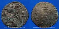 MONNAIES GRECQUES Tétradrachme Elymaïs. Dynastie Arsacide (vers 25 AC - 228). Roi incertain. Séleucie -