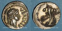 MONNAIES GRECQUES Denier Numidie. Juba II (25 AC - 24 AD). . Césarée -