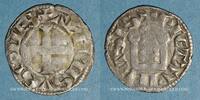 AUTRES MONNAIES PROVINCIALES Denier Comté du Poitou. Alphonse de France . . -