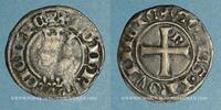 AUTRES MONNAIES PROVINCIALES Denier Comté de Provence. Robert d'Anjou (1309-43). coronat reforciat -