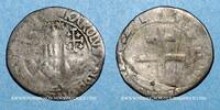 AUTRES MONNAIES PROVINCIALES Demi-gros Comté de Provence. Charles III d'Anjou . Tarascon -