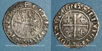 AUTRES MONNAIES PROVINCIALES Demi-gros Comté de Provence. Louis I et Jeanne . ou uthène. Tarascon -