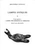 LIVRES DE NUMISMATIQUE Bibliothèque Nationale - Lampes antiques - Tome 2 : Lampes préromaines et romaines -