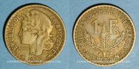 ANCIENNES COLONIES FRANCAISES 1 franc Cameroun. Territoires sous mandat français (1919-1945). -