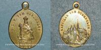 ALSACE Sanctuaire de Notre Dame de Dussenbach (Ribeauvillé). Souvenir. (fin 19e - début 20e). Médaille -