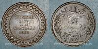 ANCIENNES COLONIES FRANCAISES 10 centimes Tunisie. Mohammed IV El-Hadi (Hédi Bey) (1320-1324H = 1902-1906). 1903A -