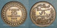 ANCIENNES COLONIES FRANCAISES 10 centimes Tunisie. Mohammed En-Naceur . 1912A -