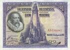 AUTRES BILLETS ETRANGERS 100 pesetas Espagne. Banque d'Espagne. -