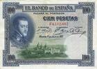 AUTRES BILLETS ETRANGERS 100 pesetas Espagne. Banque d'Espagne. (1936) -