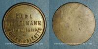 MONNAIES DE NECESSITE FRANCAISES Schiltigheim (67). Karl Litzelmann - Kohlen Briketts (briquettes de charbon). sans valeur. Laiton -